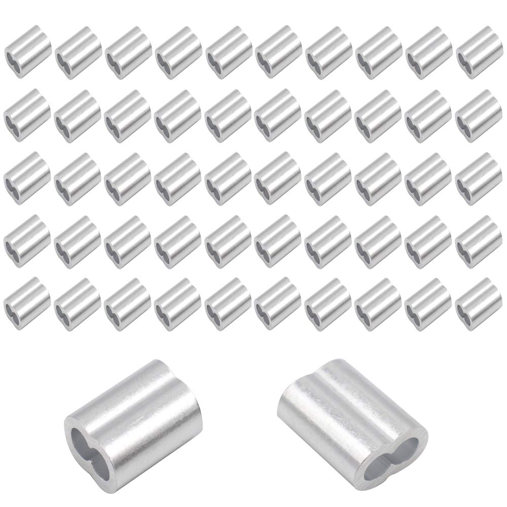 Buy Aluminum Wire Rope Crimping Sleeves Oval Crimping Loop Sleeve