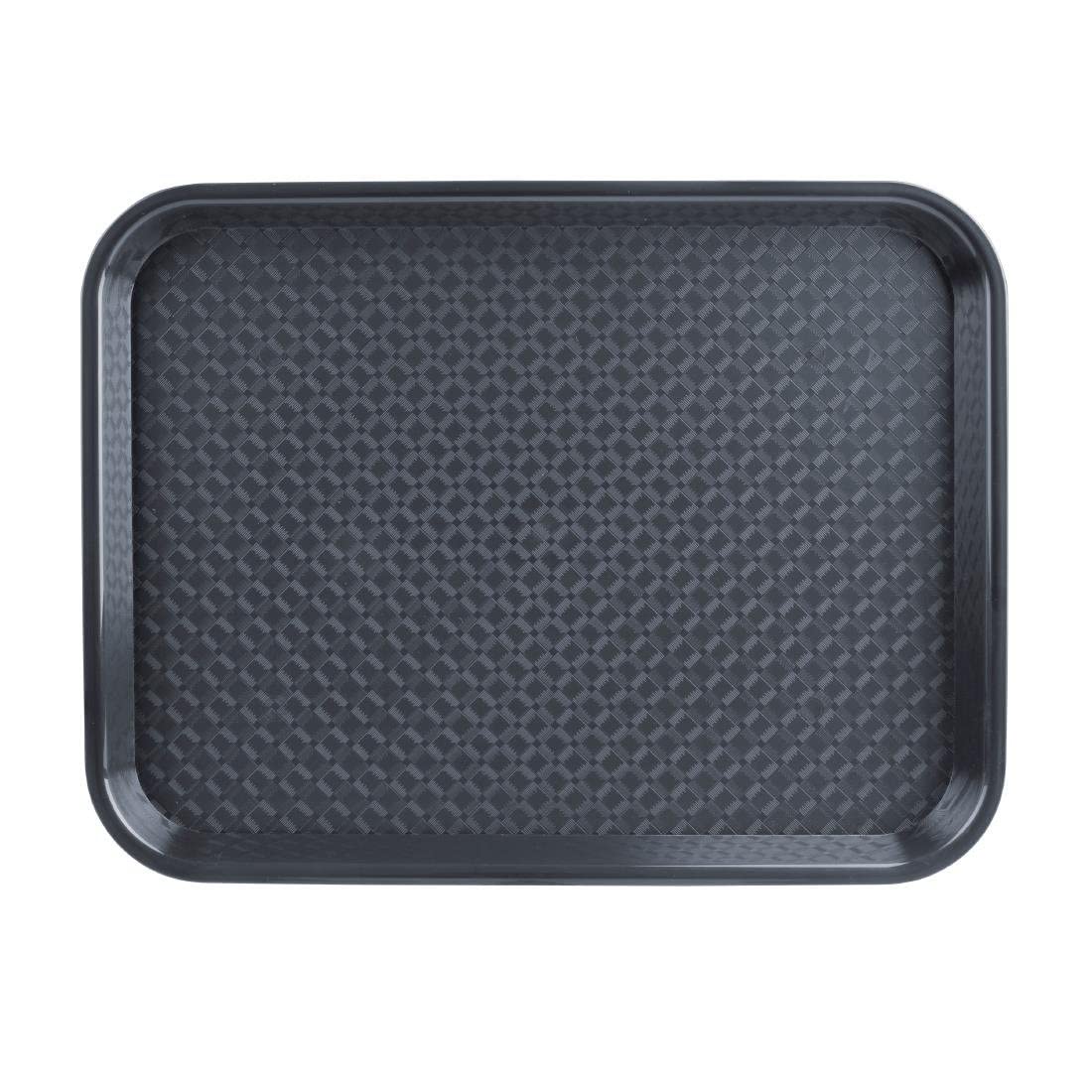 Olympia Kristallon Foodservice Tray Charcoal - 305x415mm 12x 14"