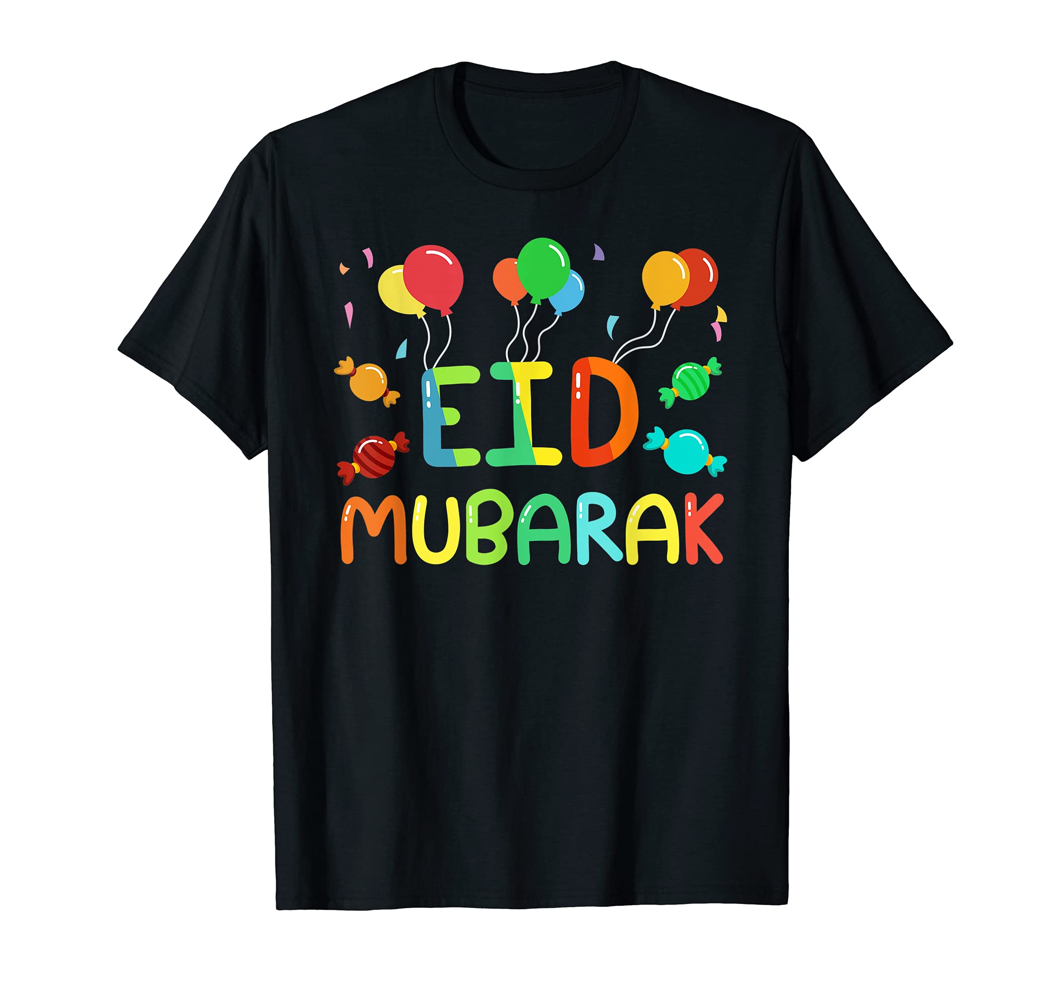 Eid Islamic Gifts Men Women Kids - Eid MubarakEid Muslim Clothing Kids Eid Mubarak T-Shirt