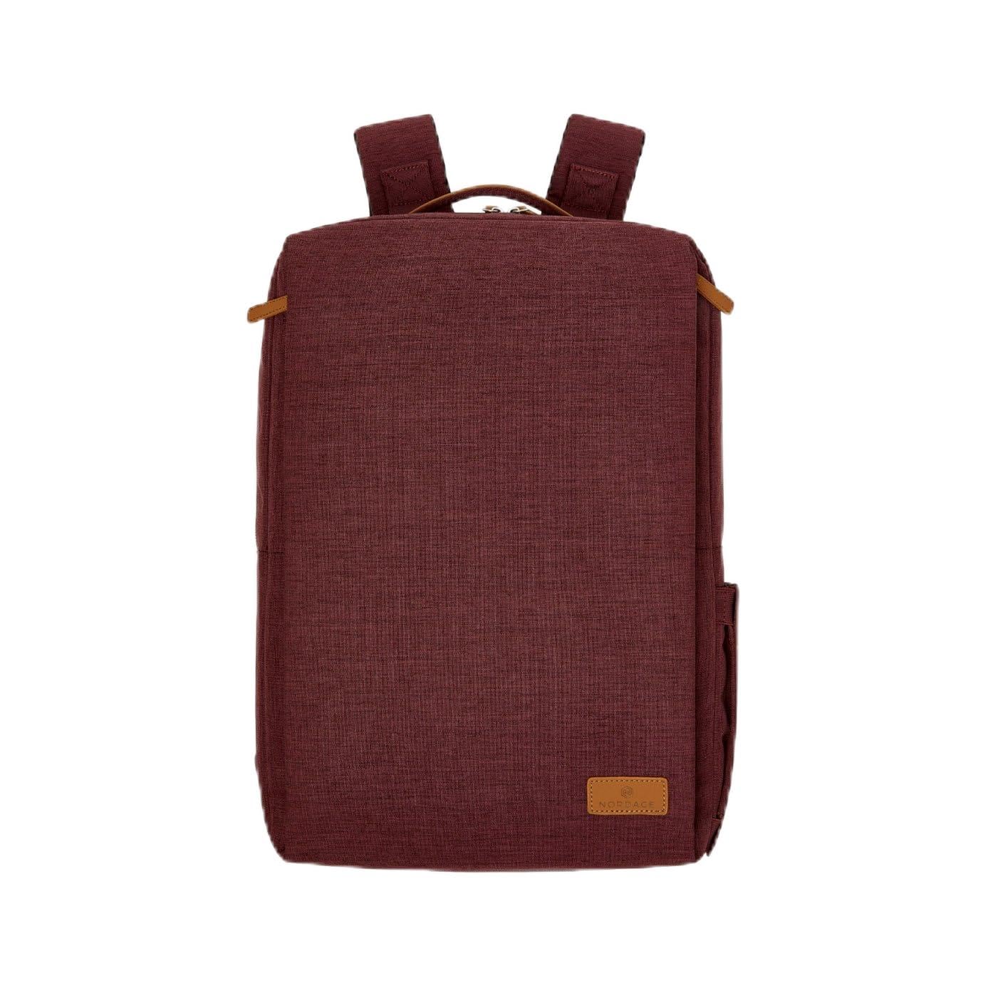 Nordace Siena Pro 17 Smart Backpack with USB Port - 17" Laptop Backpack, 26L Daily Backpack for Travel, Everyday, or Work (Red)