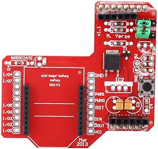 XBee Zigbee Shield RF Module, Low Power Expansion Board for Arduino UNO Duemilanove Mega1280 Mega2560, ISM 2.4 GHz Frequency Band