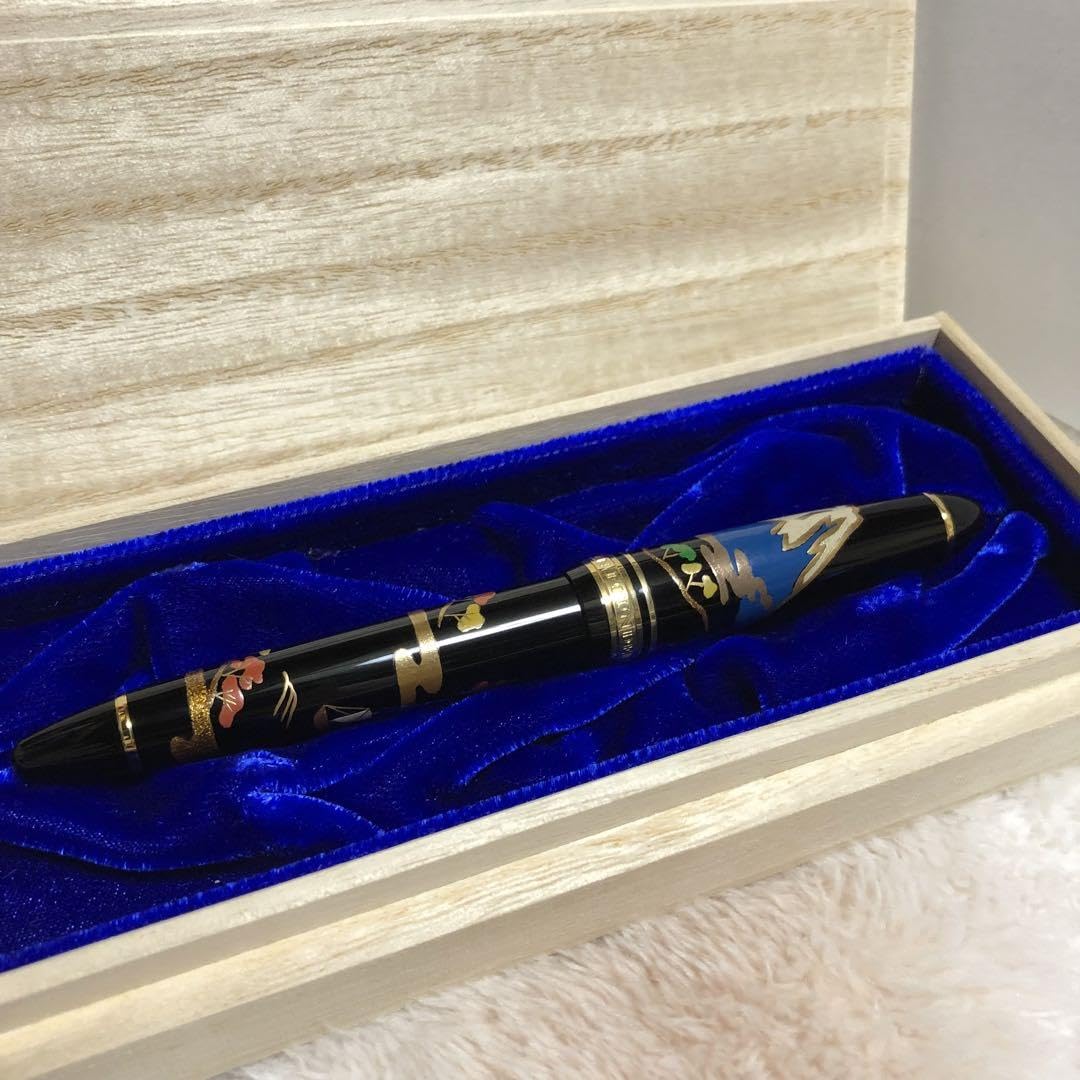 ☆廃番 新品未使用 セーラー プロフィット 万年筆 蒔絵 富士 ニブ M☆ ☆廃番 新品未使用 セーラー プロフィット 万年筆 蒔絵 富士