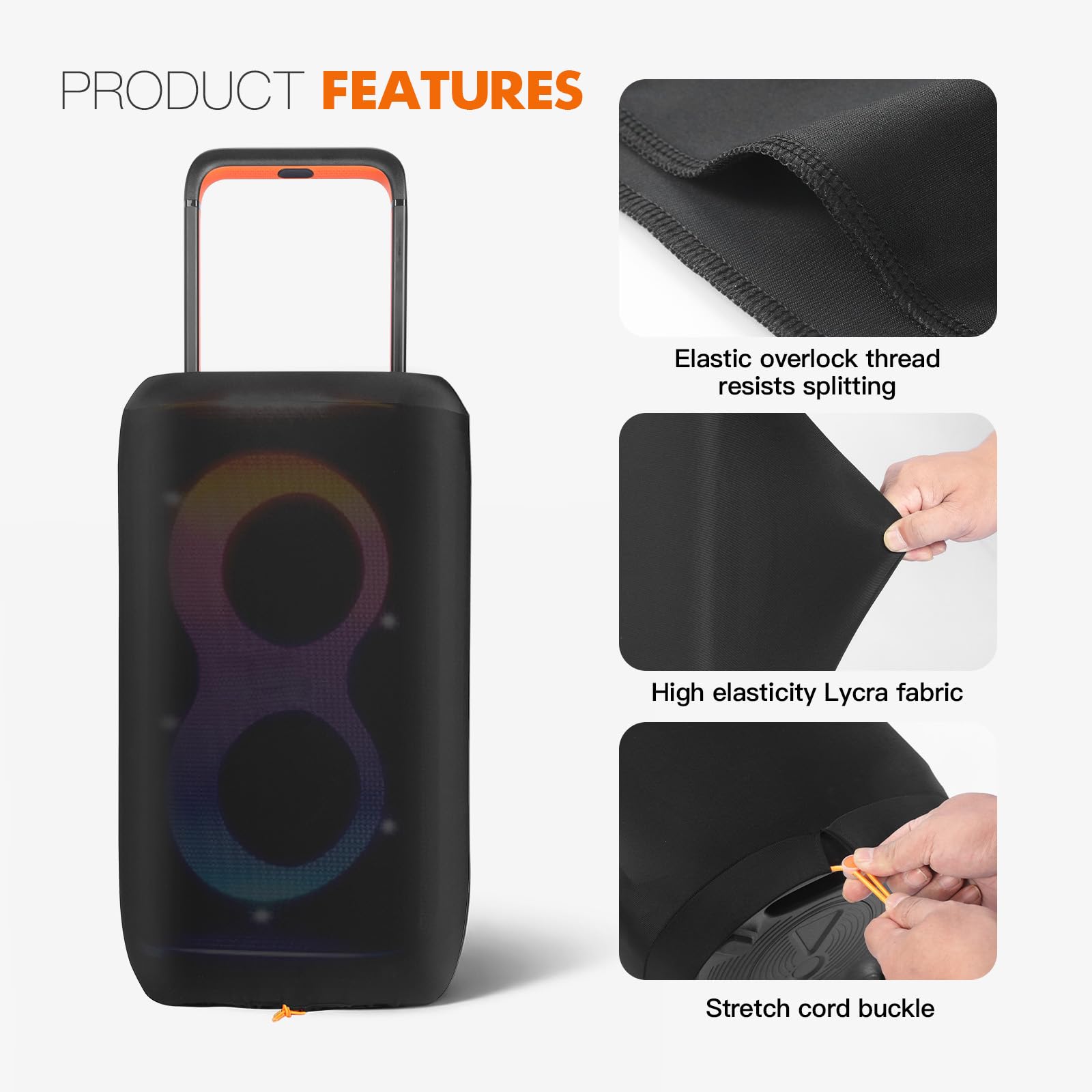 Amazon | SZZCNOX ダストカバー JBL PartyBox 520ポータブルパーティー
