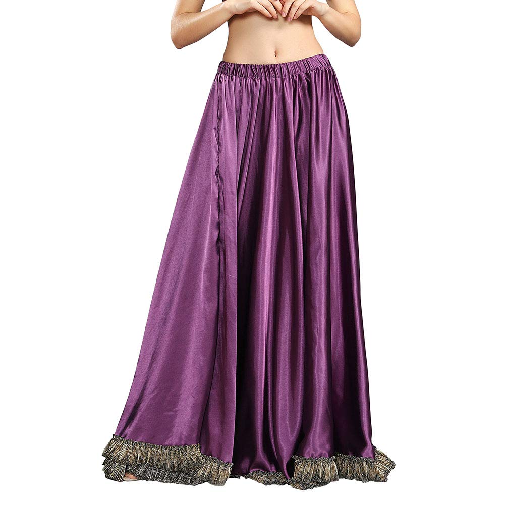 ROYAL SMEELA Flamenco Rock für Frauen Bauchtanz röcke Zigeuner 12 Yards voller Rock Bauchtanz 360 Grad Voller Tanz Röcke Boden wischen Länge Großer Saum Maxirock bauchtanzkostüm Bauchtanz Rock