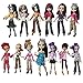 Miunana 10 Conjuntos Ropas Casual Fashionista Falda Vestidos de Fiesta para Monster High Monstruo Alto Muñeca Doll - Estilo al Azar