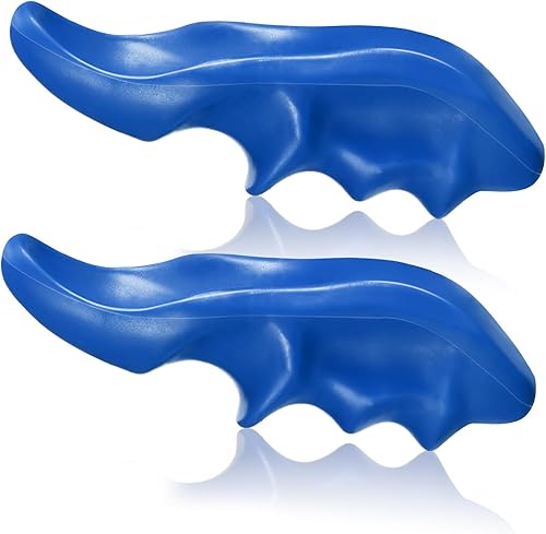 Nuanchu 2 piezas de masajeador de pulgar, herramienta de masaje de tejido profundo, incluye 2 protectores de pulgar, herramienta masajeador de