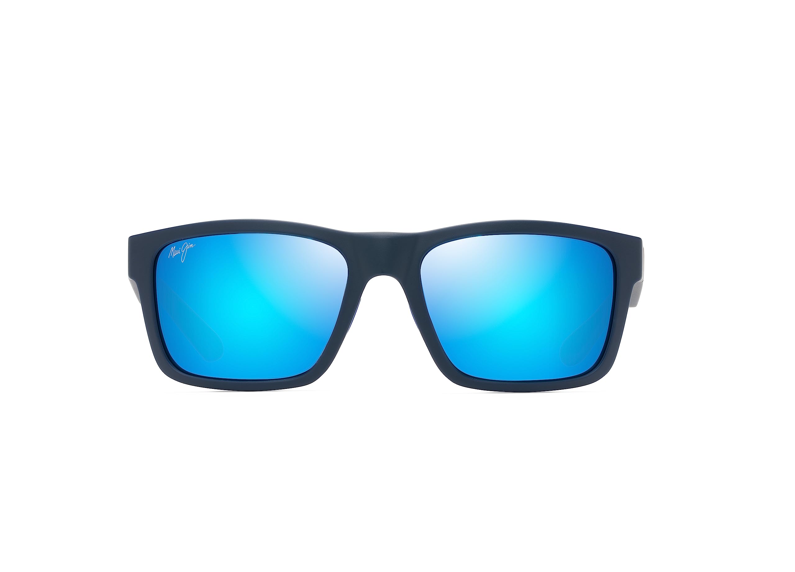 Maui Jim Unisex Sunglasses, Blue Hawaii The Flats NAV, 57/19