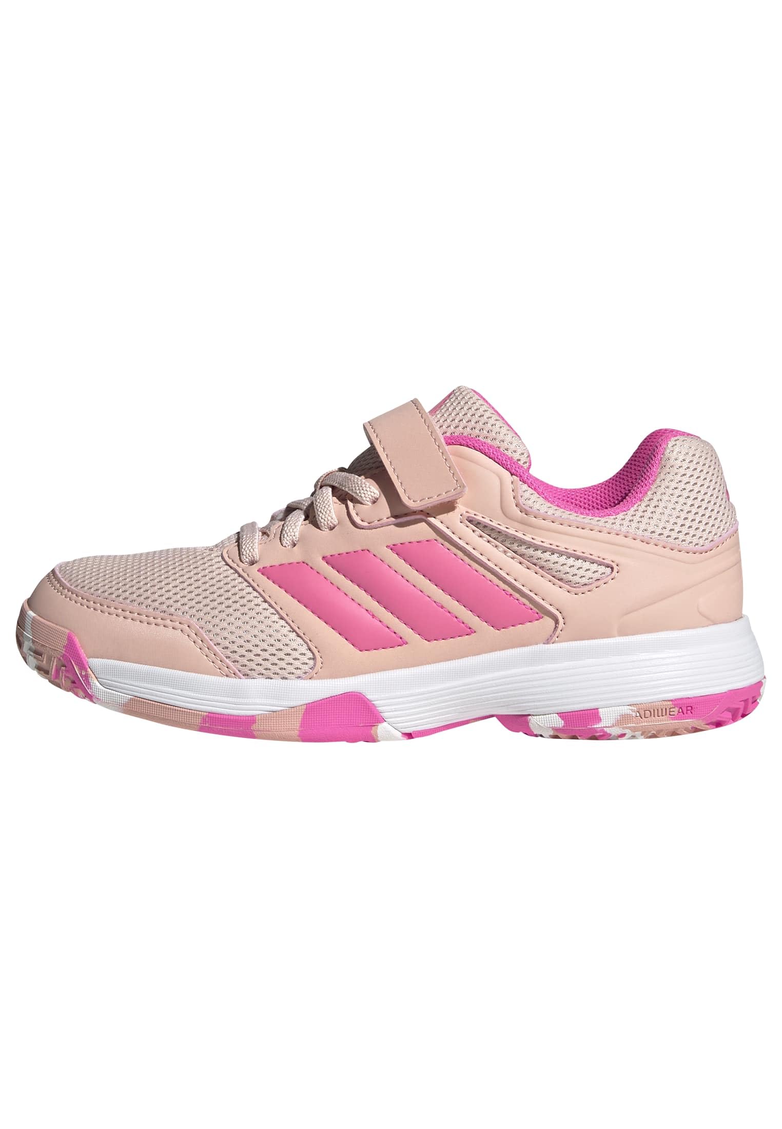 adidas Unisex Kids Speedcourt Kids Indoor Shoes, Blush Pink/Lucid Pink/FTWR White, 10 UK Child