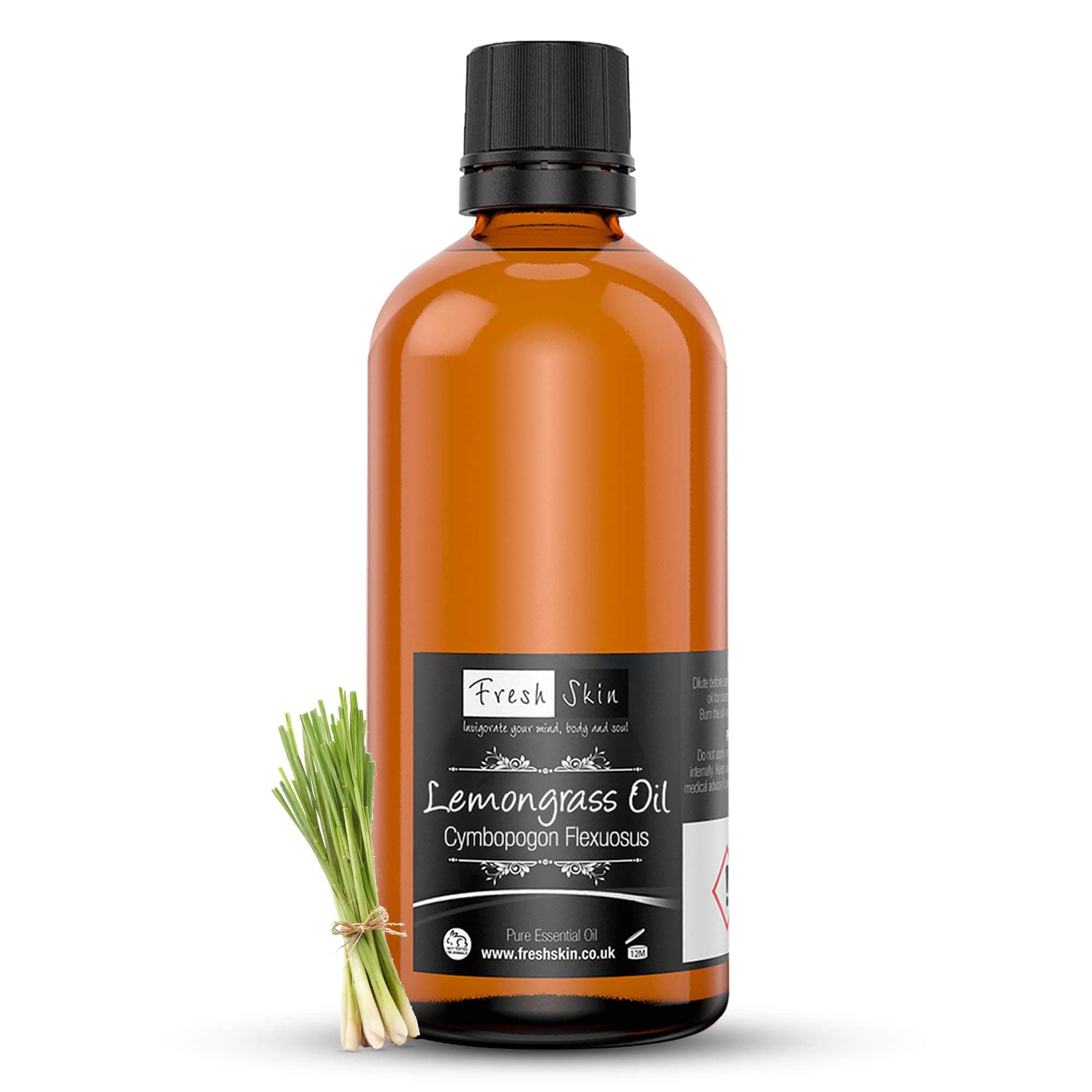 Freshskin Beauty LTD | Lemongrass Essential Oil - 100ml - 100% Pure & Natural Essential Oils