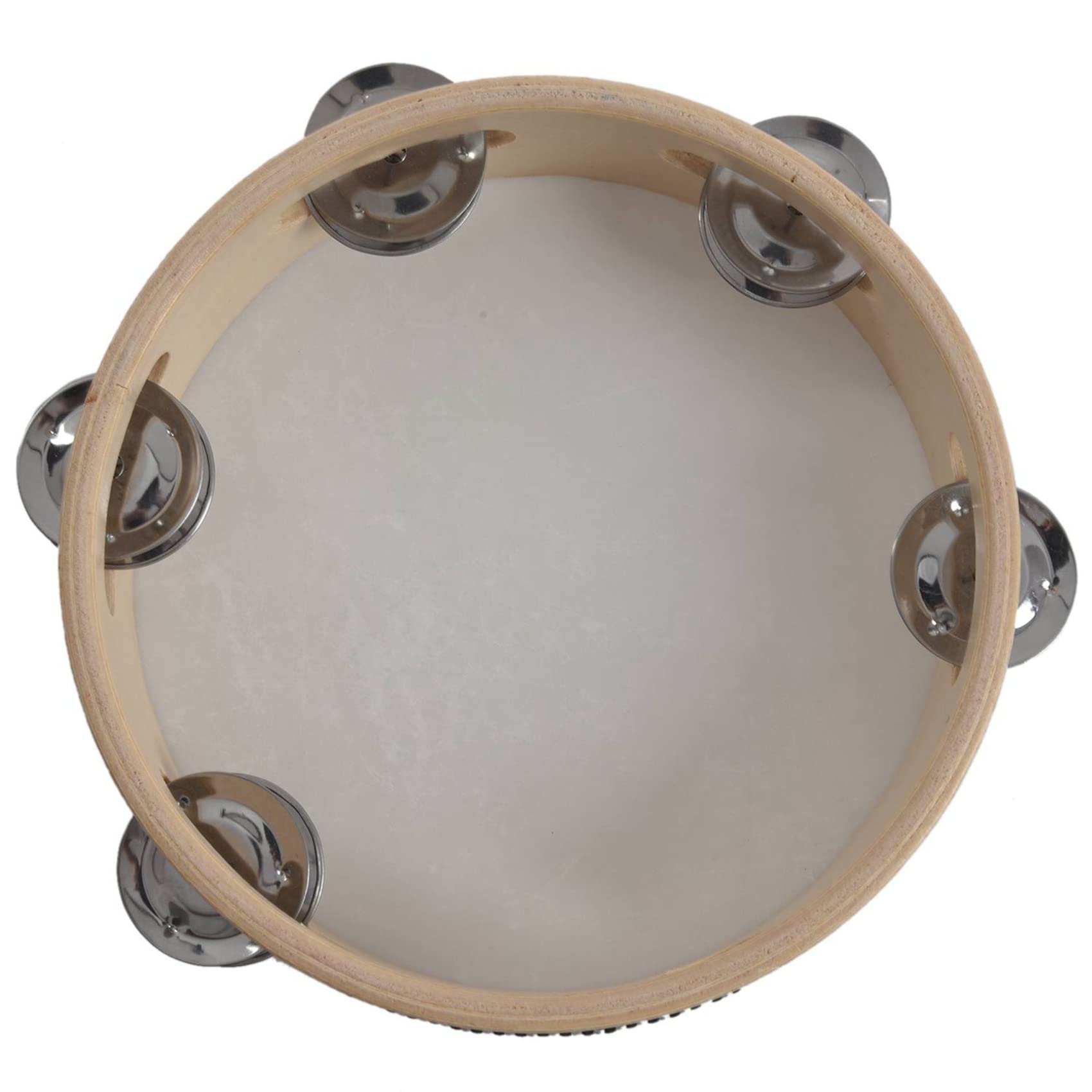 6X Tamburello Musicale da 7 Pollici con Percussione Rotonda per Partito KTV