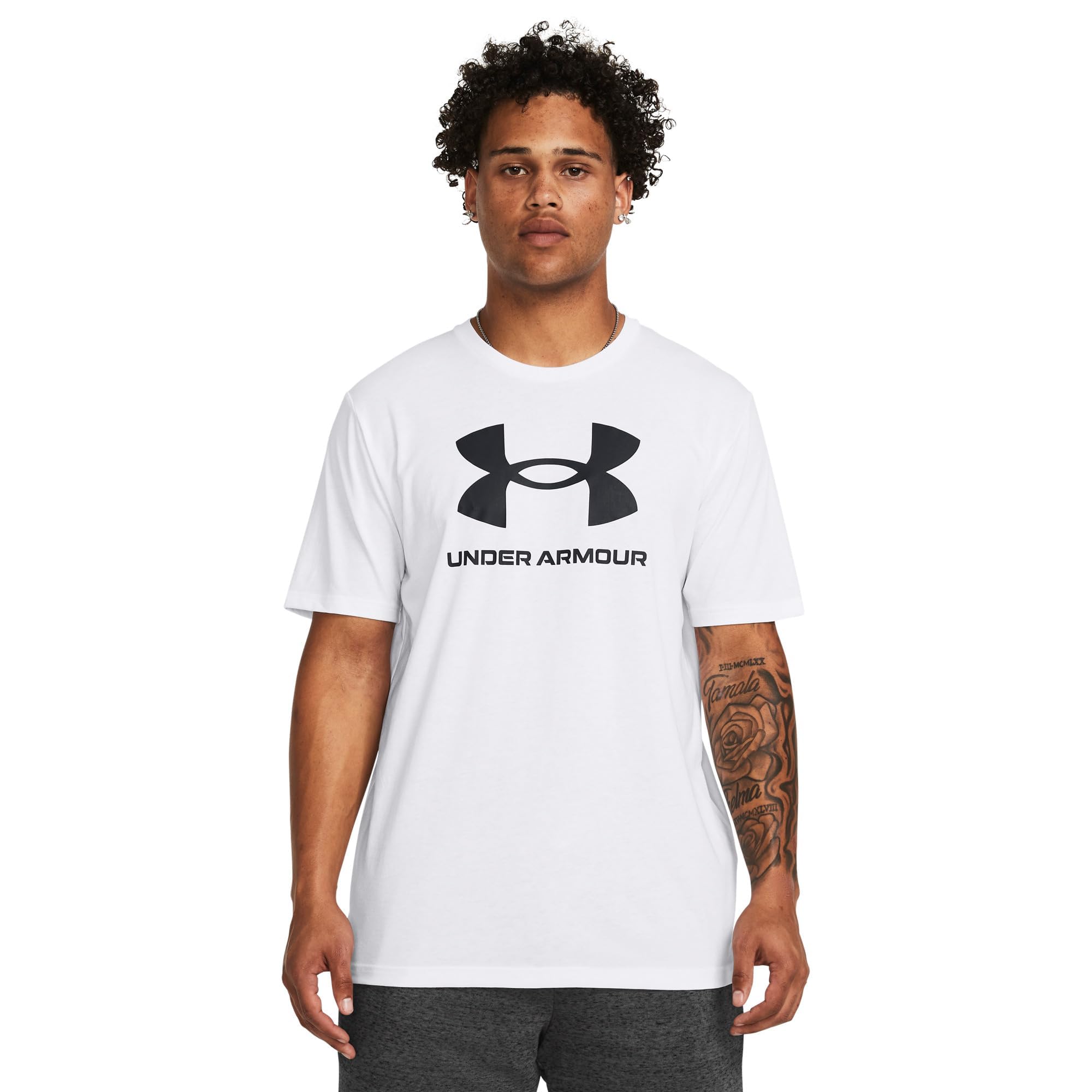 Under Armour UA Sportstyle Logo Update SS - White / / Black - 4XL