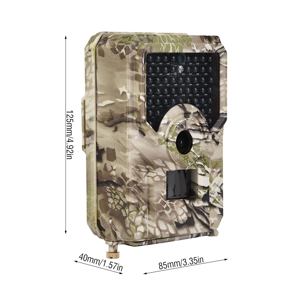 Bewinner Cámara de Caza, Cámara Impermeable para Ciervos, para Caza Y Observación de Animales, para Vigilancia de Seguridad Interior Y Exterior