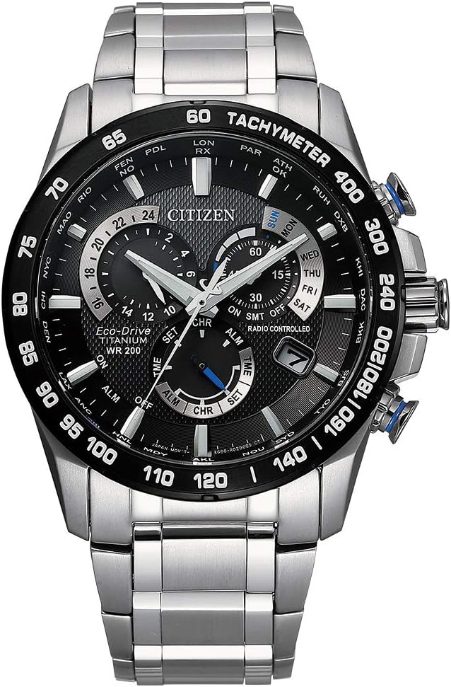 Men's Eco-Drive Sport Luxury PCAT Chronograph Watch