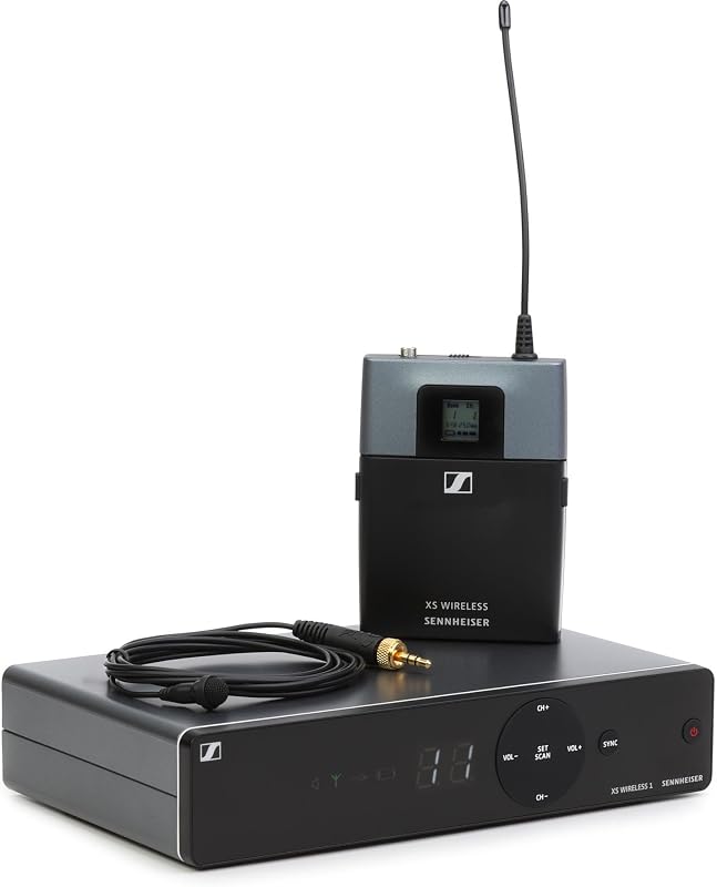 Sennheiser XSW 1-ME2-A Wireless Presentation Microphone, A Range 548-572 MHz,Black