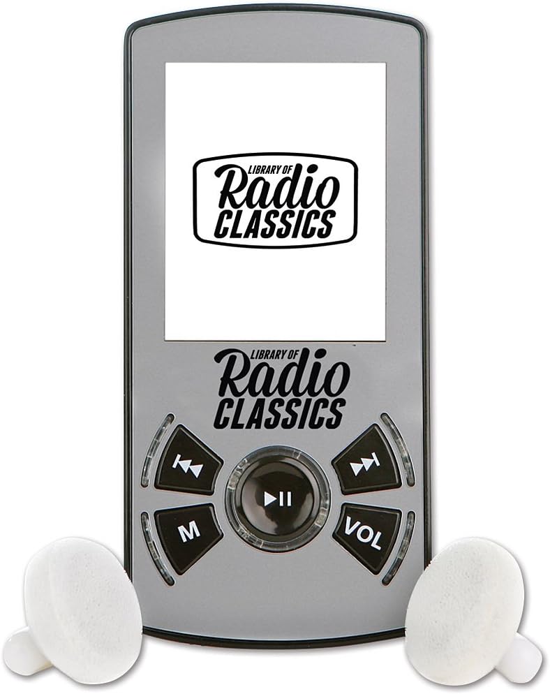 Library Of Radio Classics - Old Time Ads & Radio Shows Pre-Loaded MP3 Player
