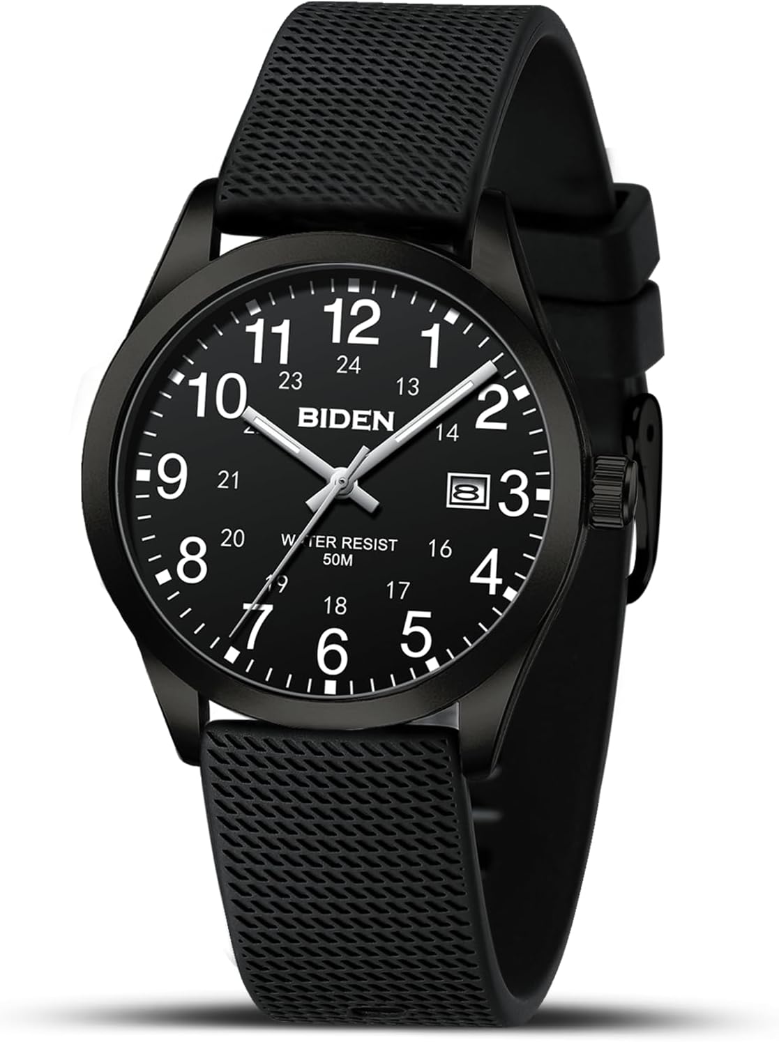 Mens Watches Ladies Watches Analog Quartz Watch for Men Women 30M Waterproof Watch Fashion Casual Men's Wrist Watches with Date Silicone Band Unisex Watch