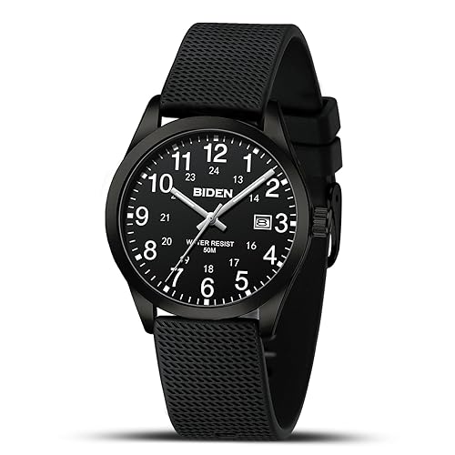 LN LENQIN Mens Watches Analog Quartz Sports Unisex 30M Waterproof