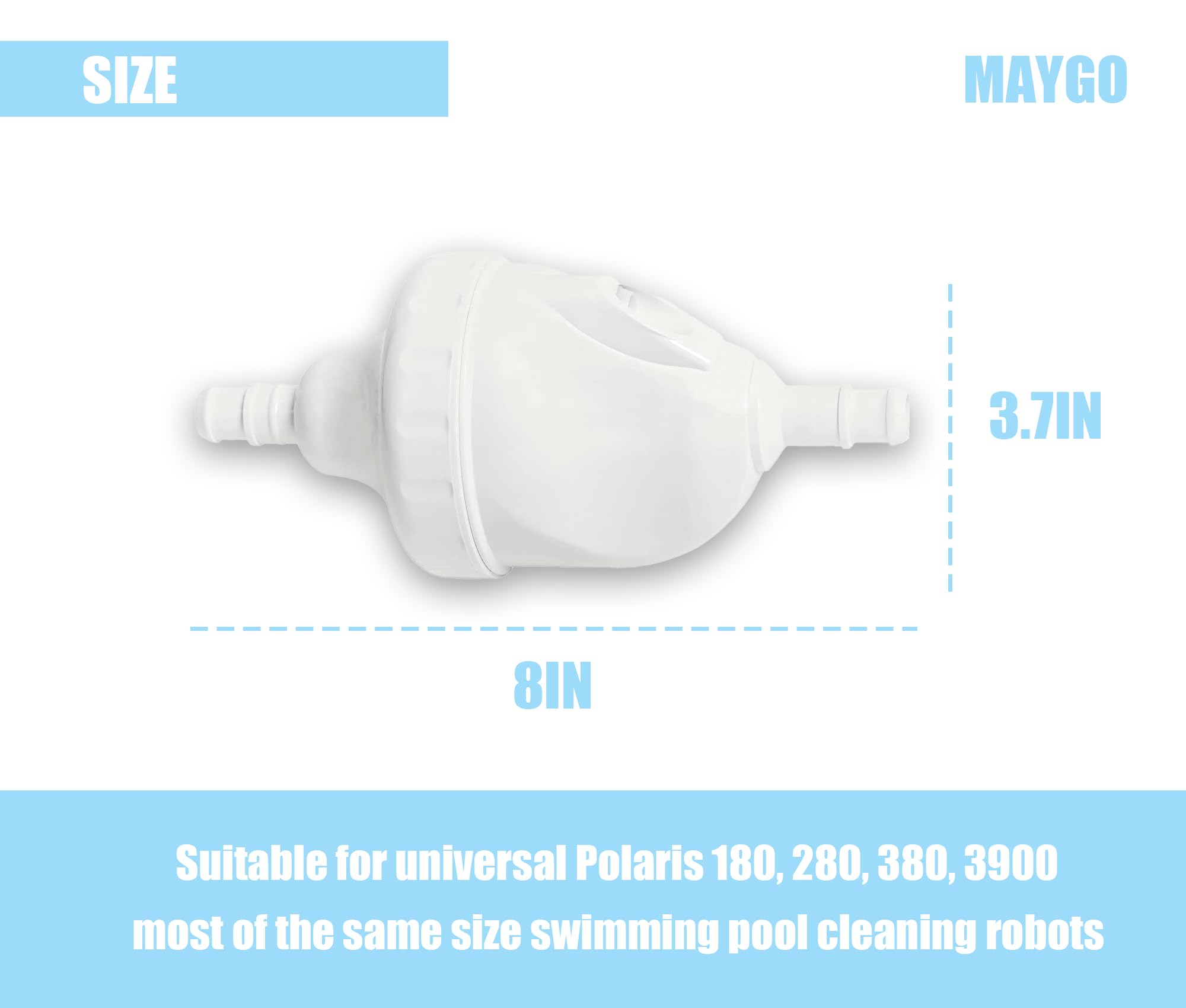 Valve De Secours G52 Avec Mécanisme G53 - Compatible Nettoyeur Piscine Polaris 180, 280, 380