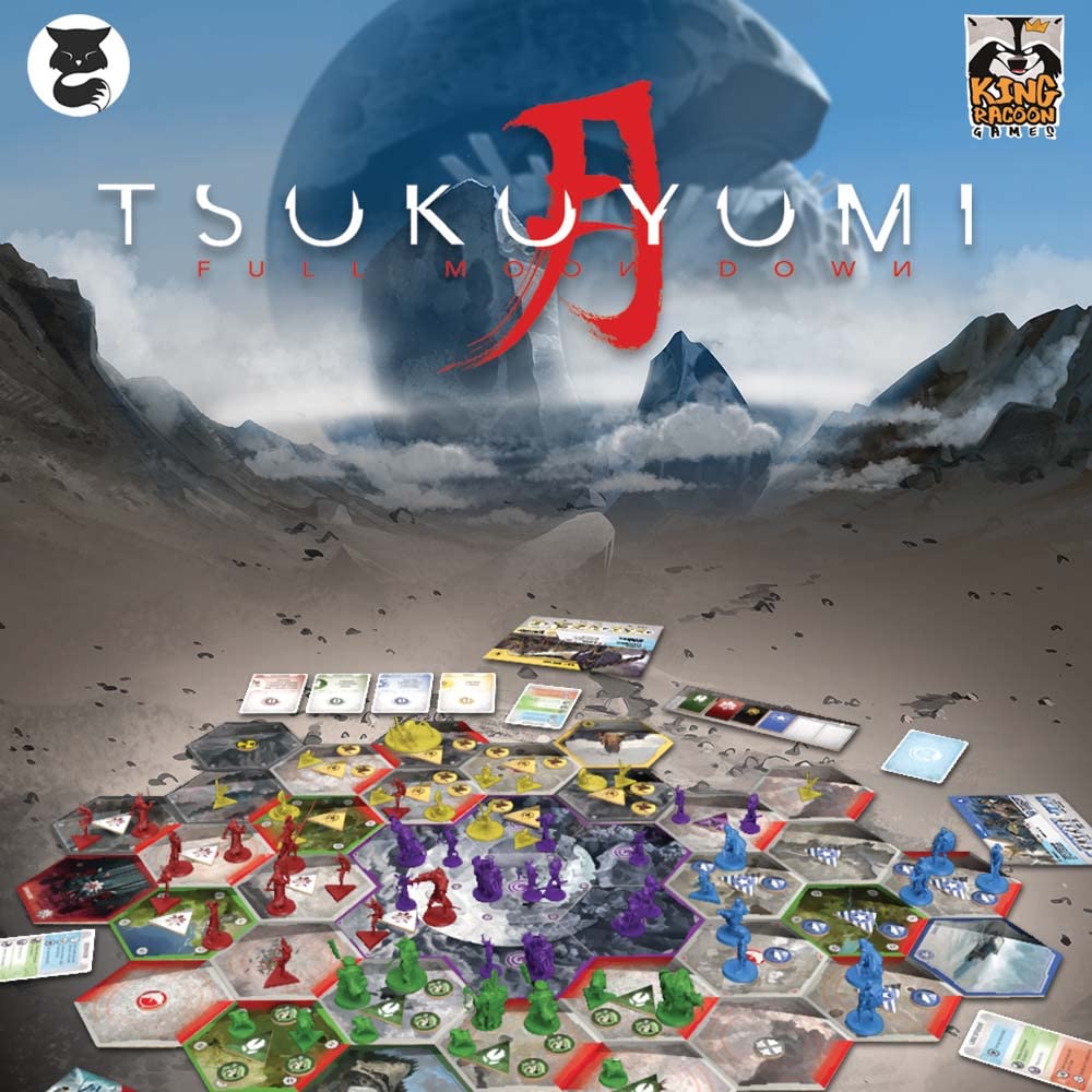 Amazon.com: Grey Fox Games Tsukuyumi: After The Moonfall Board 