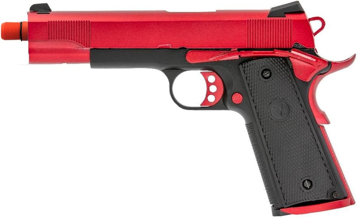 Vorsk Airsoft VP-X Gas Blowback Airsoft Pistol - Red & Black