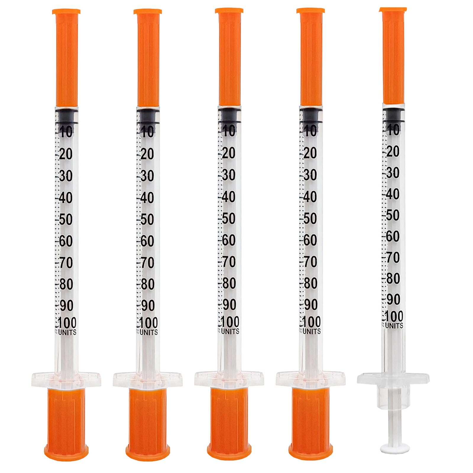 100 Pack 1mL/cc 29G 1/2in for Lab Tools Accessories Individually Wrapped