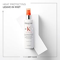 Vista 3 de KERASTASE Spray nutritivo protector del calor Protector del calor nutritivo para cabello seco Desenreda, reduce el encrespamiento y se despega