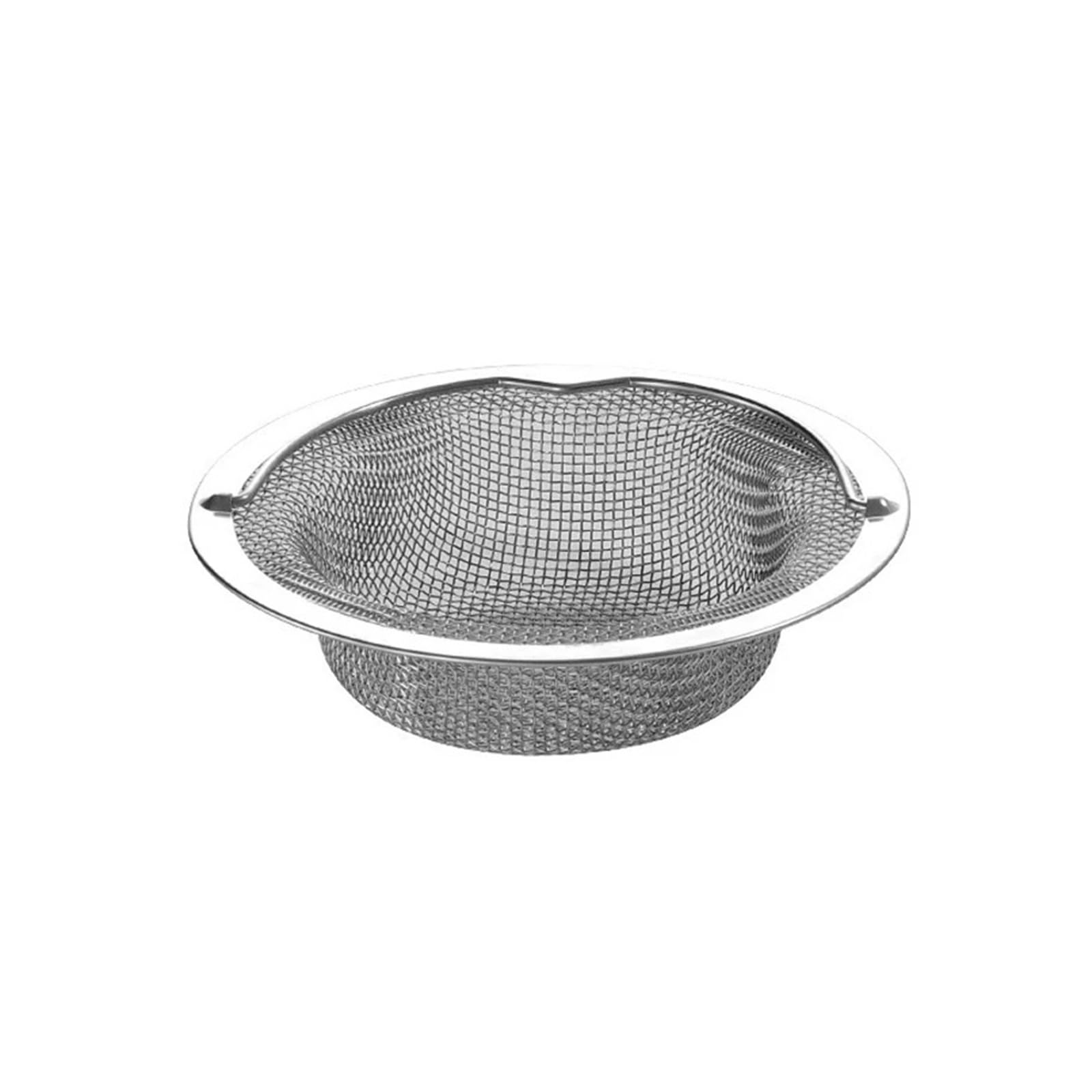 Filtro de drenaje antiobstrucción universal de acero inoxidable para cesta de fregadero de cocina