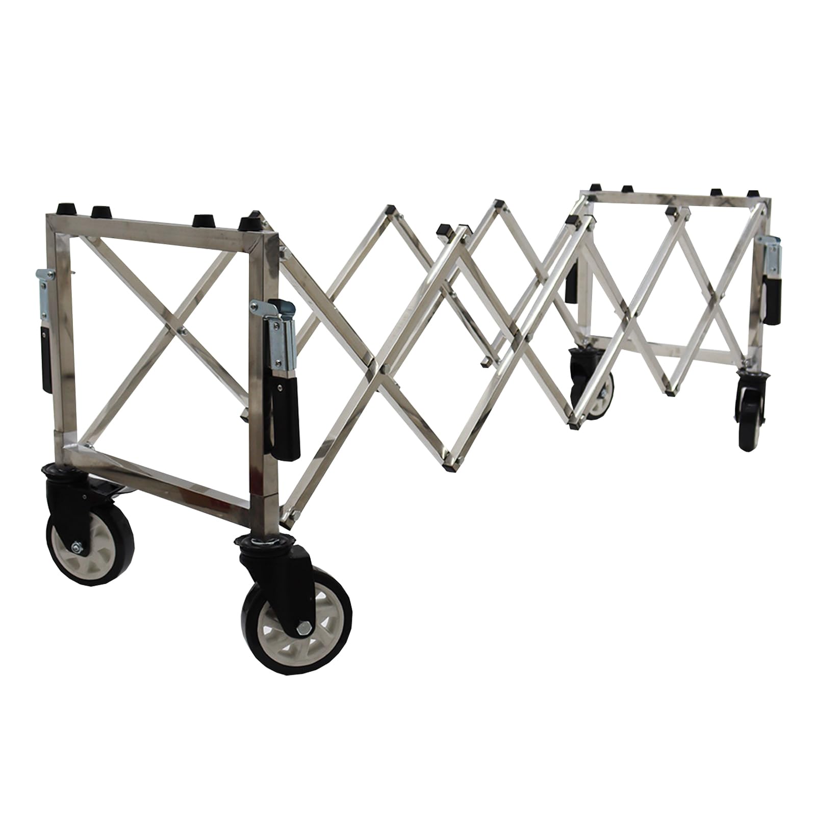 HayWHNKN Folding Coffin Cart Funeral Stretcher Truck Stainless