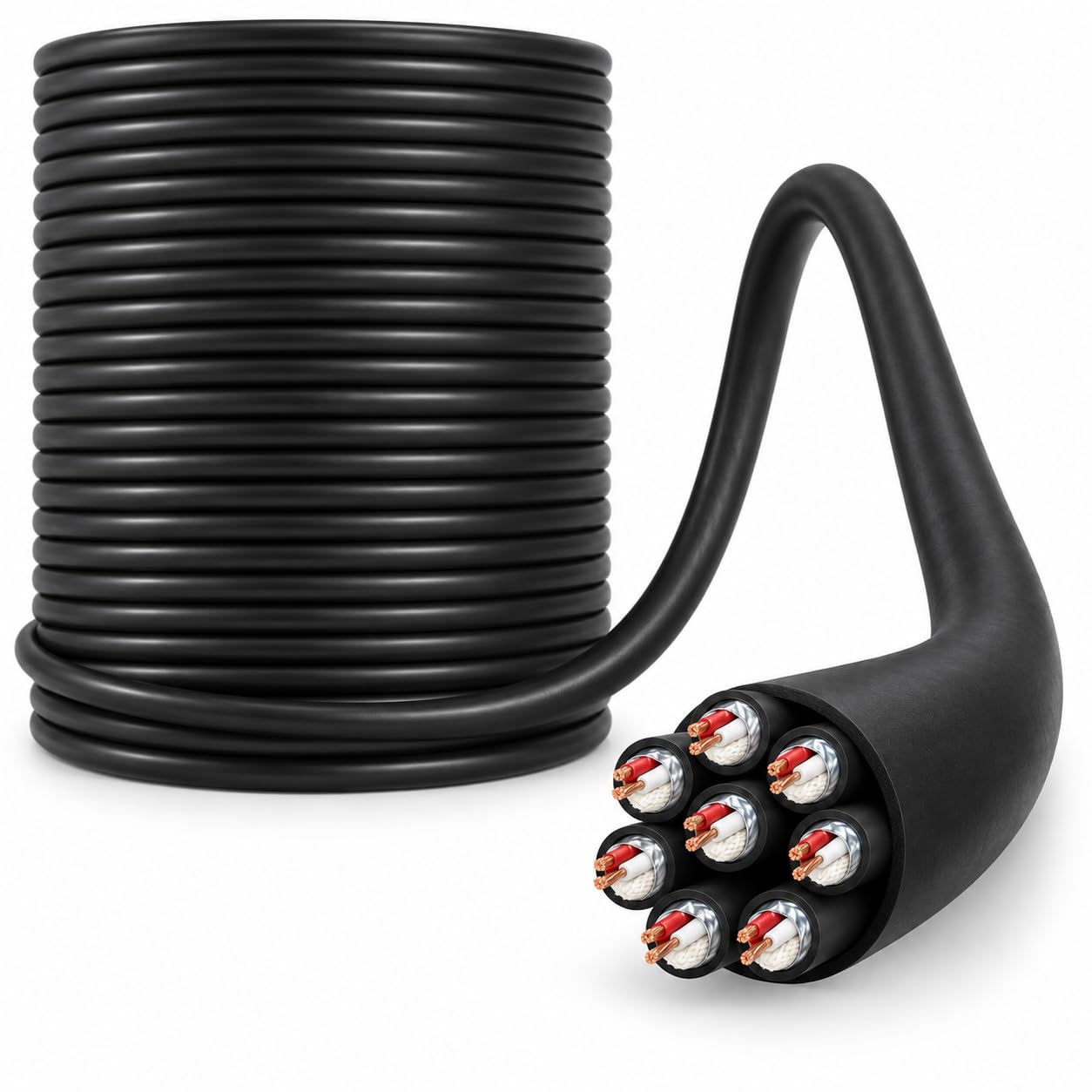 Pronomic MX8/0-100 Sub-Multicore kabel, 8-krotny, 100 m, towar sprzedawany