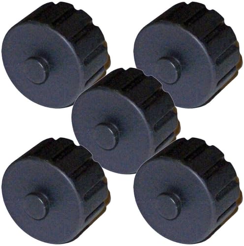 RATION for R4040 Tile Saw (5 Pack) Replacement Drain Plug - 089038001026-5PK, for Tule Saw Drain Plug, for Tile Saw Water Pump Parts, for Rubi Tile Saw 48 inch Drain Plug, r4040 for ridgid Tile ab6
