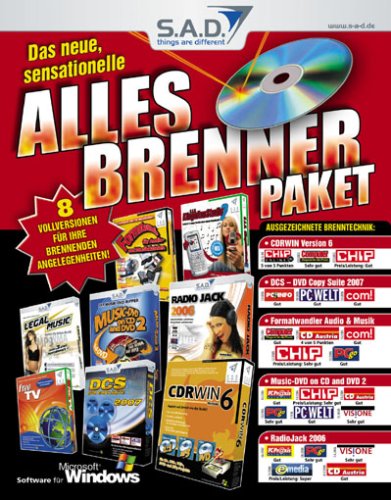Preisvergleich Produktbild Das neue, sensationelle Allesbrennerpaket