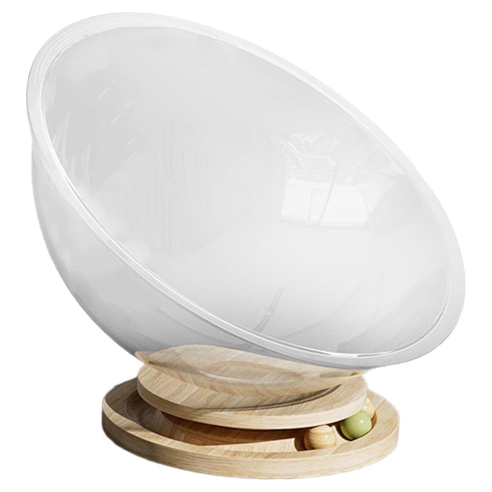 Modern Cute Cat Bed Clear Space Cat Perch Window Hammock Transparent