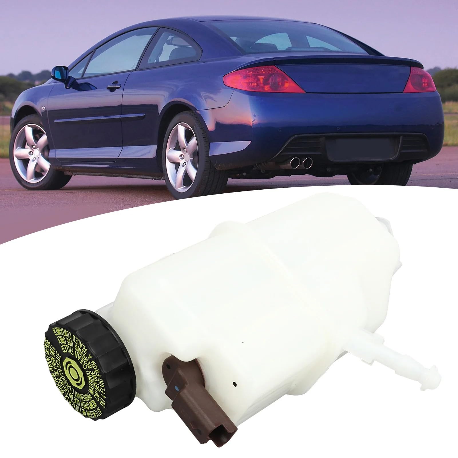 Czujnik poziomu cieczy zbiorniku Główny cylinder hamulcowy 4635A3 główny czujnik płynu w zbiorniku oleju hamulcowego może zamienić pasuje do Peugeot 407 508
