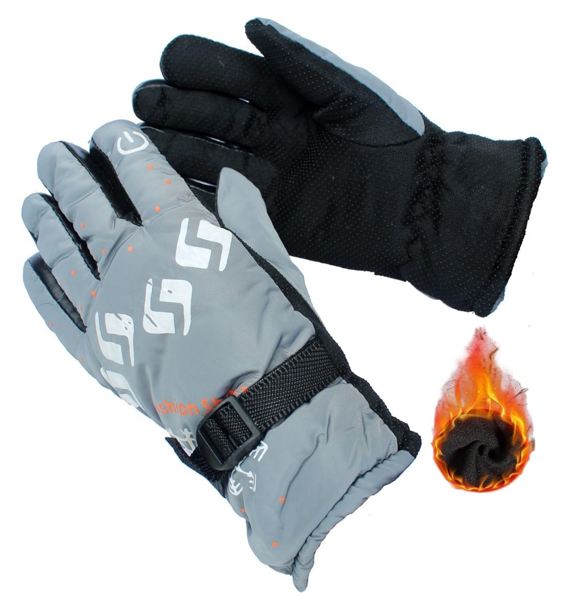 スキー ICEBERG - Gloves for the town Alexvyan -20℉ Snow and Windproof Thermal Soft Warm Winter Gloves