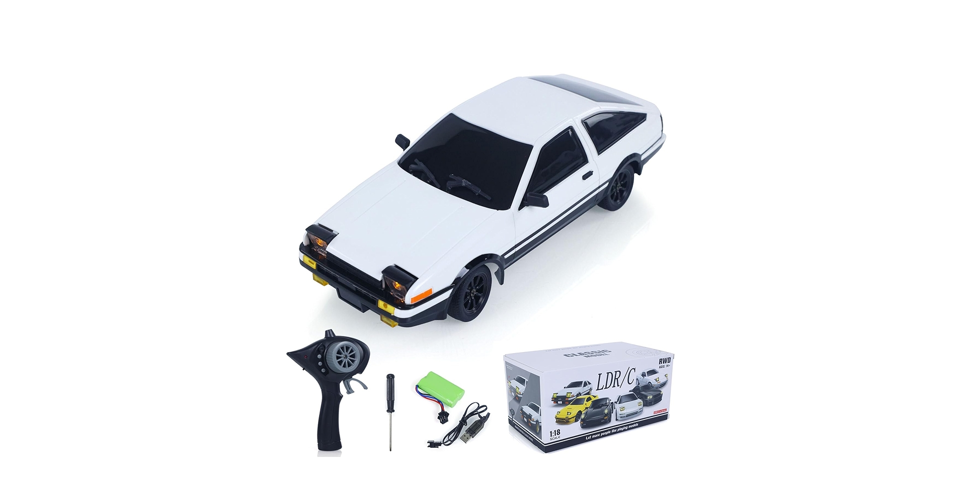 AE86 RCカー　ドリフト　ラジコン Amazon.co.jp: WANZRXX 1/16 ラジコン ドリフトカー AE86 GTR