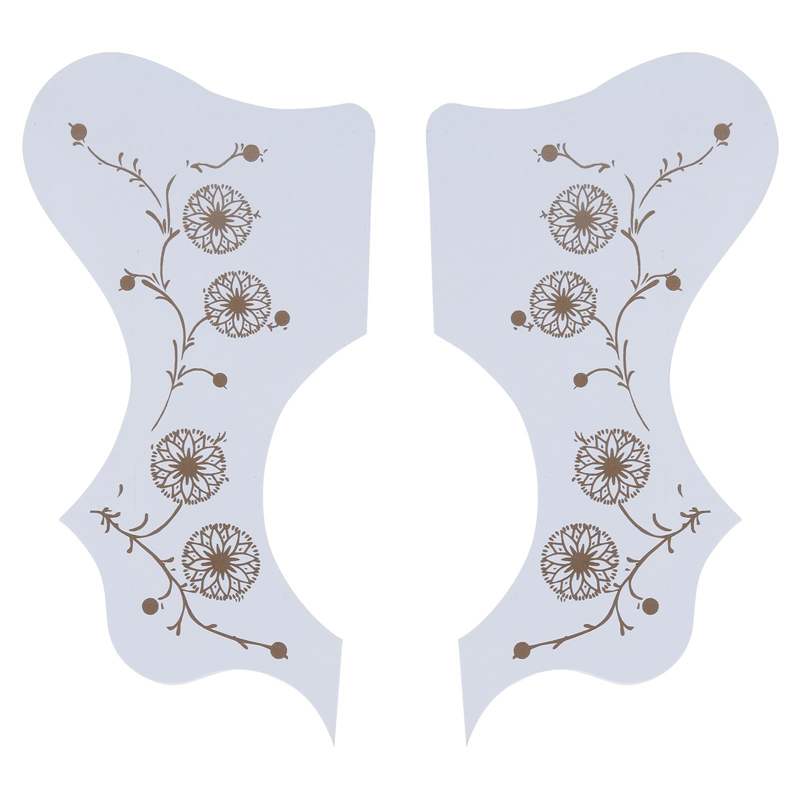 PEHUBGuitar Pickguard Set, Beautiful Patterns Plastic Pickguard Plate Guitar Pick Guard Bright Colour for Beginner for Professional