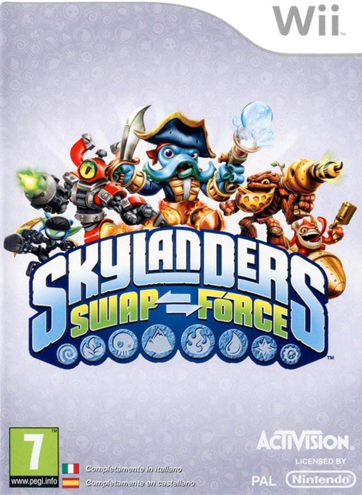 Wii Skylanders Swap Force (GAME ONLY) Pre-Owned (Renewed)