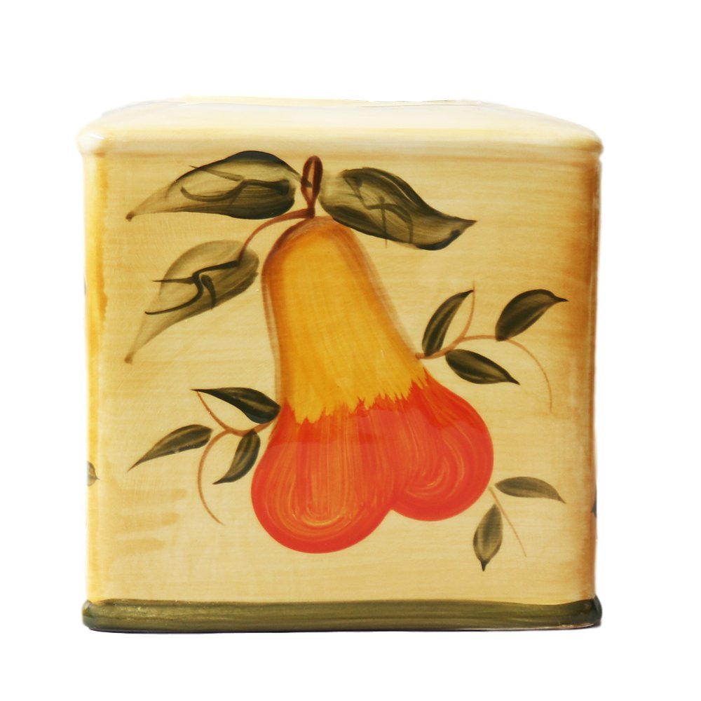 Ack Tuscany Mixed Fruit Delux Portafazzoletti in ceramica, 88487 by