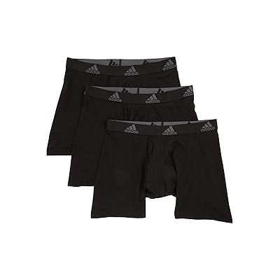 adidas Stretch Cotton Boxer Brief 3 Pack Men