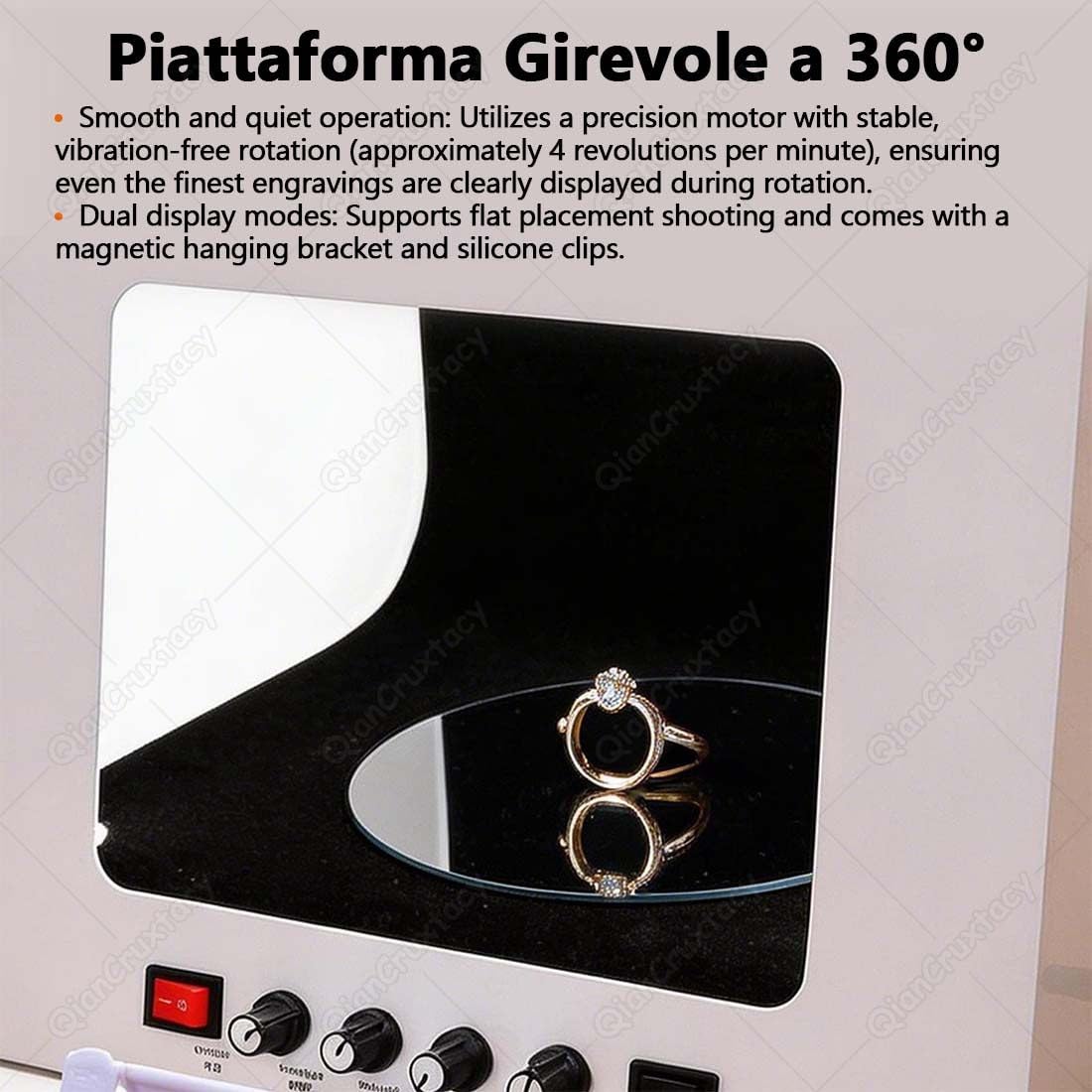 Caja De Luz Versátil para Fotografía De Joyas T30