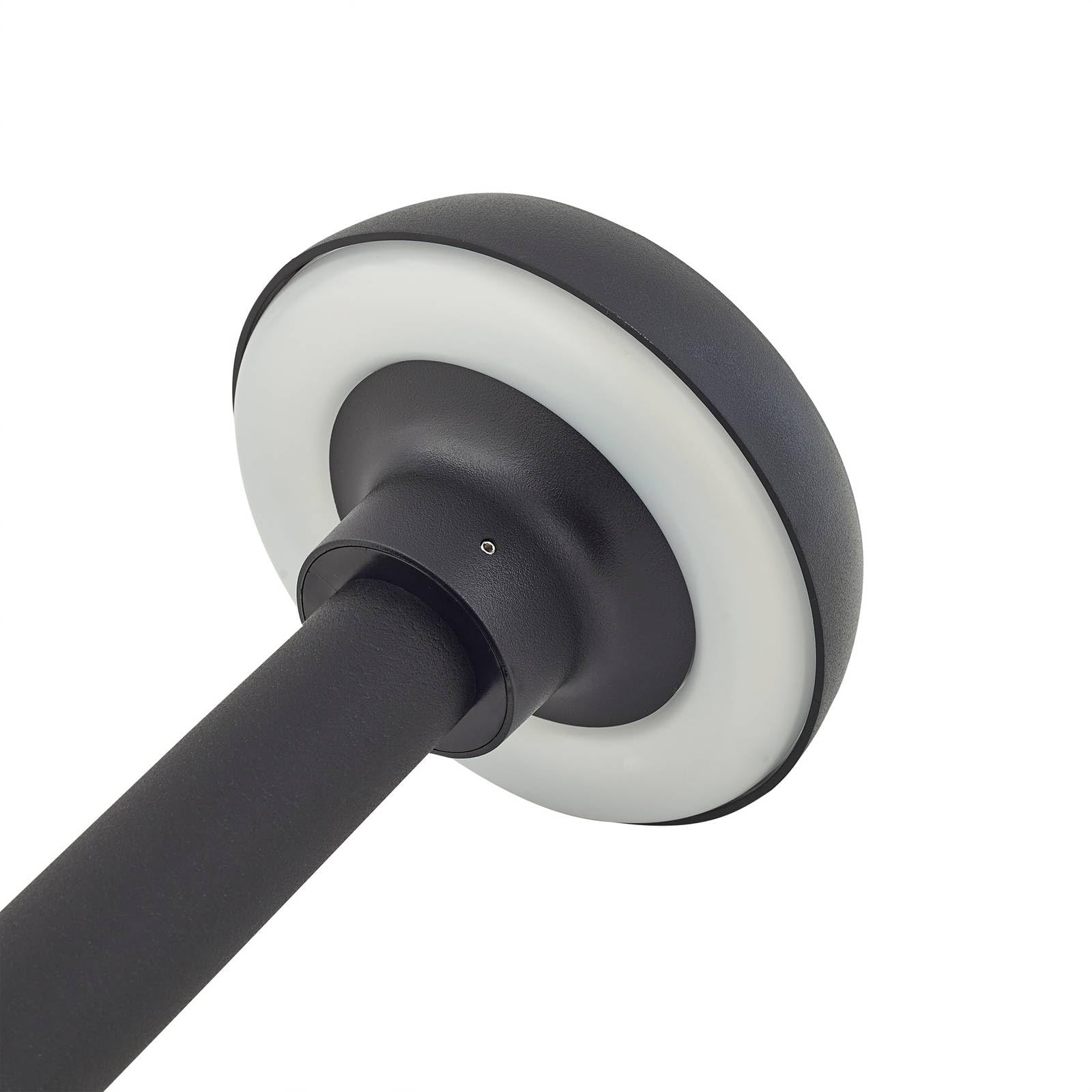 Lindby Lampade solari con sensore di movimento (Moderno) colore Nero, lampadina inclusa lampada solare giardino