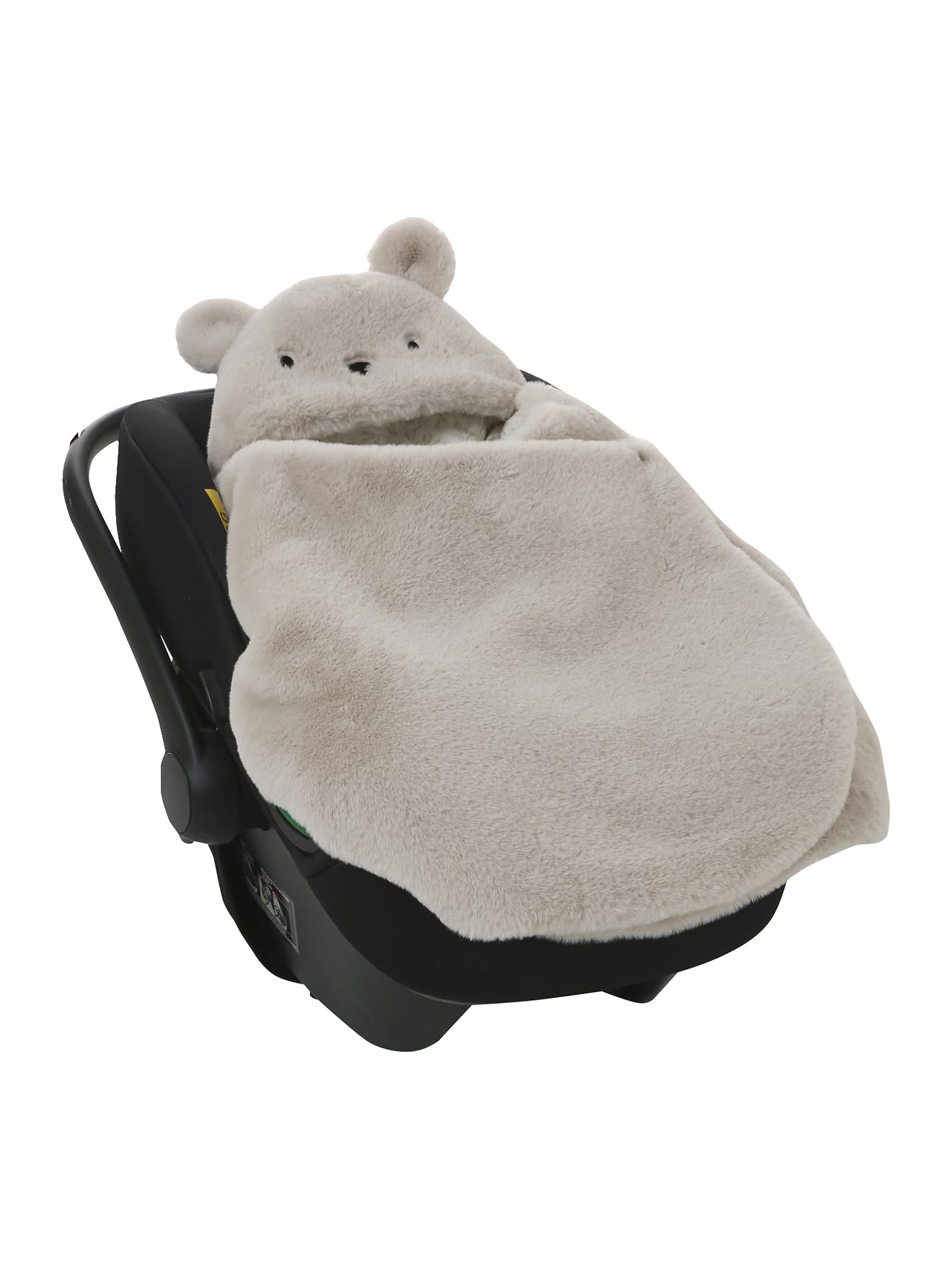VERTBAUDET Nid d'ange transformable en peluche Ourson Hygge TU
