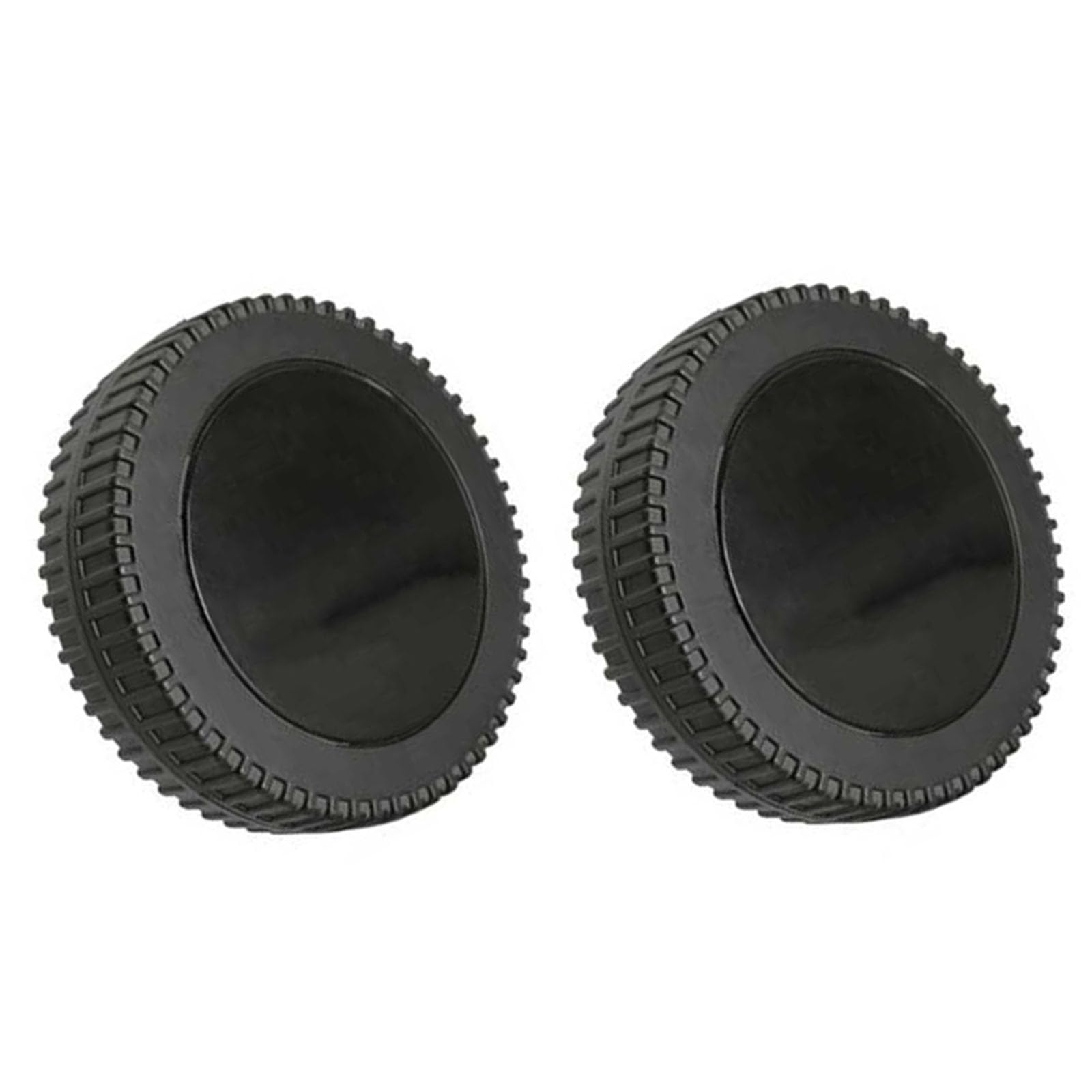 2Pcs 6" Grill Wheels Replacement Parts for Charbroil Gas Grills, BBQ Oven Wheels Oven Wheels black+black wheel cover