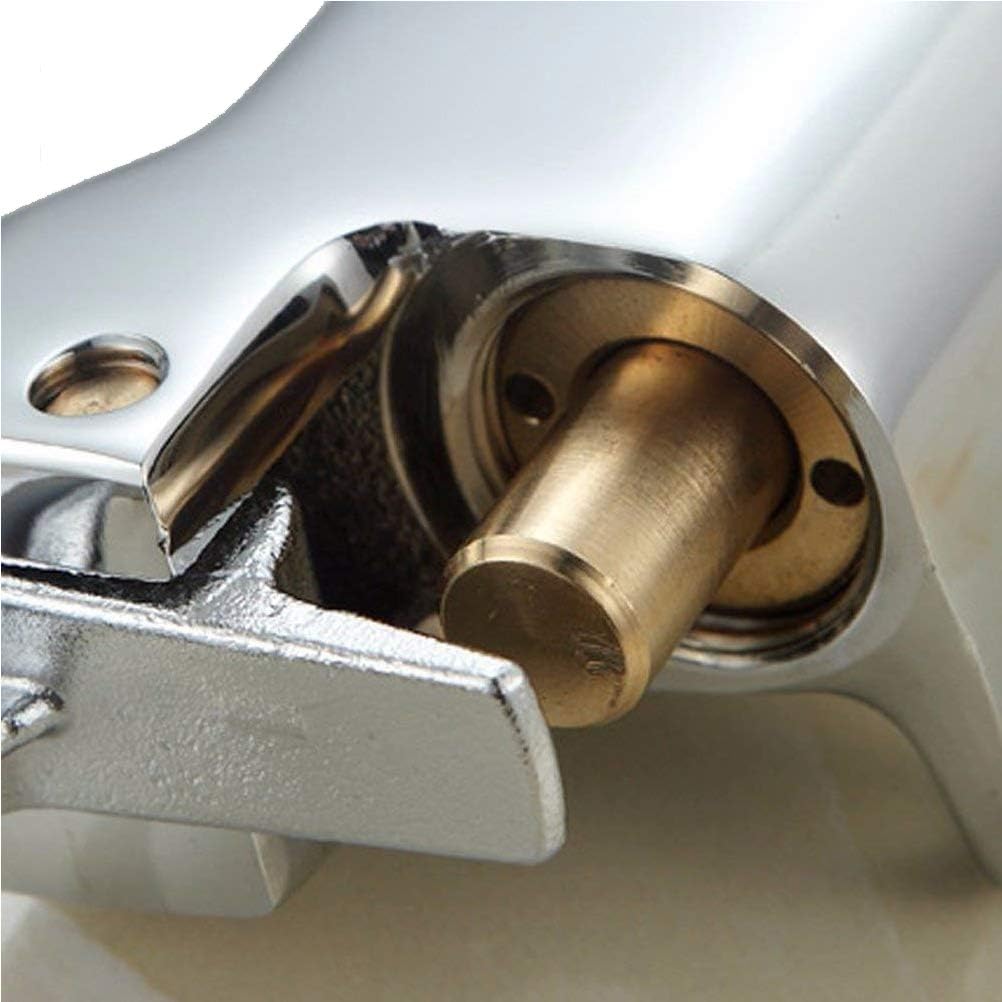 Takuey Copper Faucet Basin Floor Mount Pedal Hospital Medical Laboratory Foot Switch Tap (Single Value)