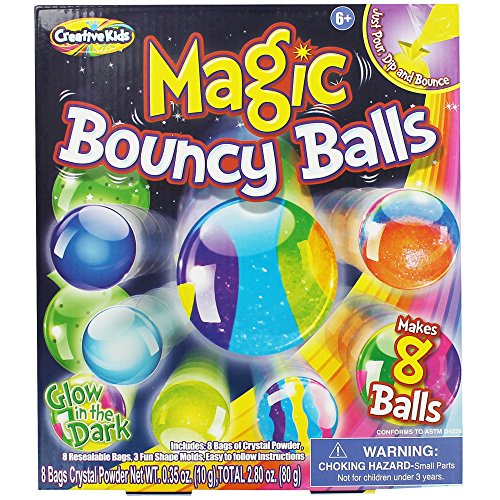 Creative Kids Glow In The Dark Magic Bouncy Balls