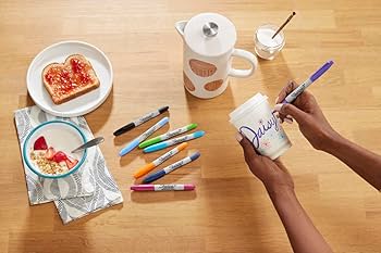 Amazon | Sharpie シャーピー ツイン 油性マーカー 8色セット F 中字