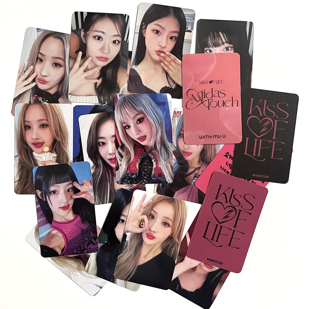 Algasan KISS OF LIFE Photocard Album Collection, Midas Touch Lomo