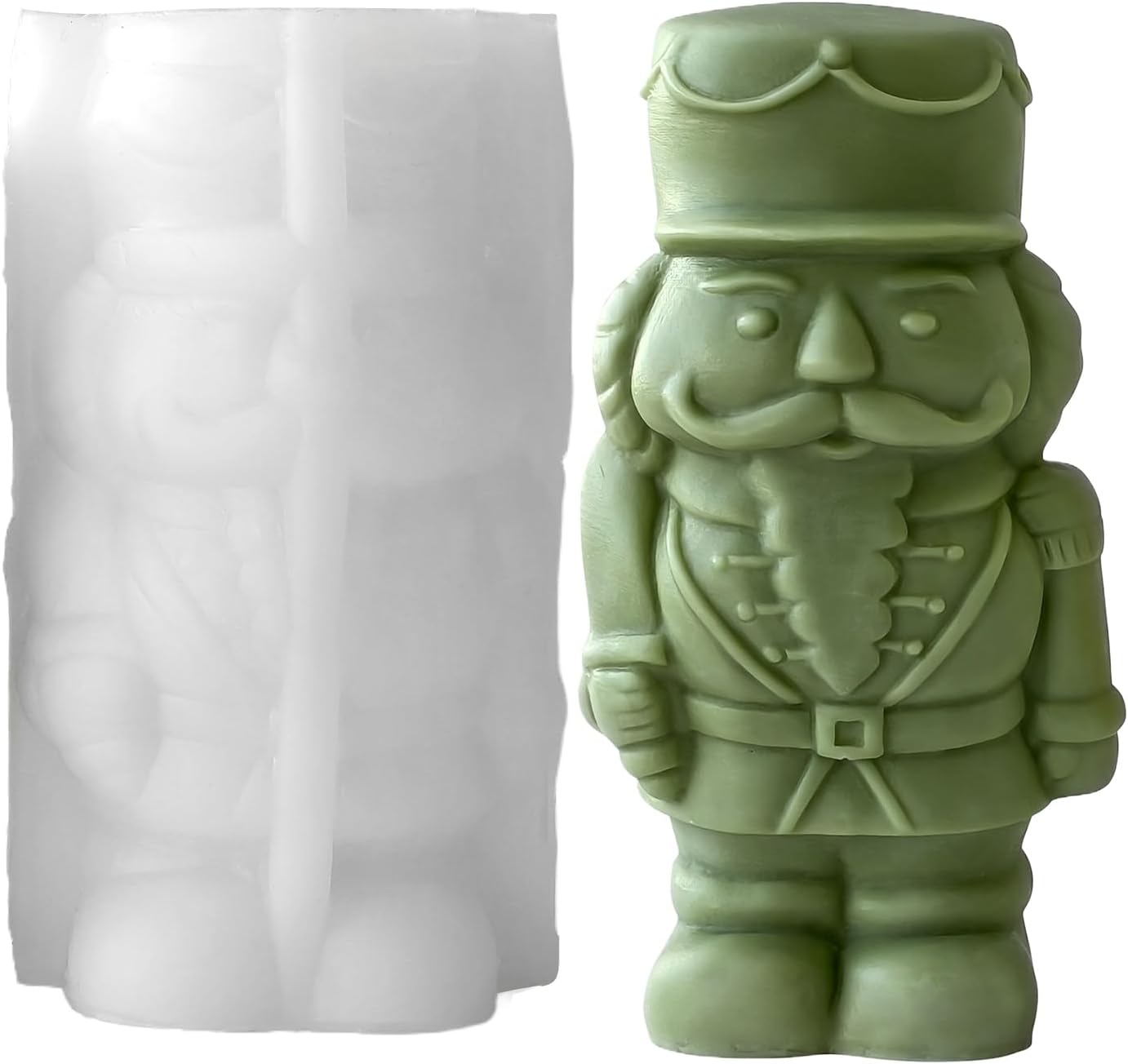 キャンドル - ソープシリコーン、職人くるみ割り人形エポキシ樹脂石膏、ウェディングテーブル、ウェディングルーム用、ホームプッシュプル