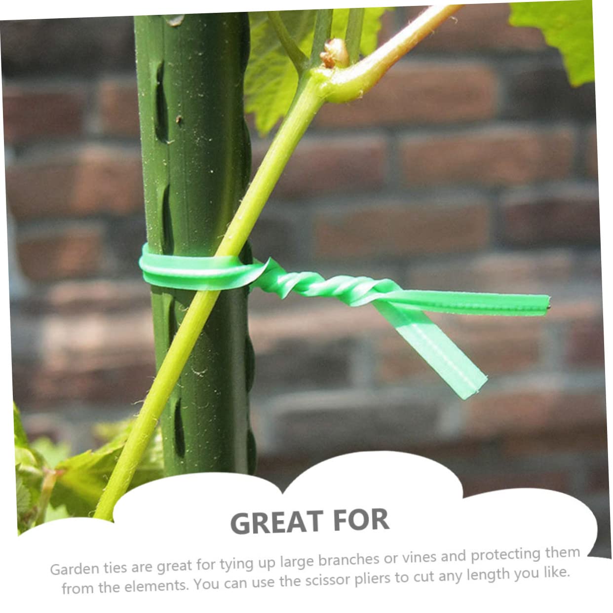 Yardwe 2000pezzi per Legature per Giardinaggio per Sostenere e Rampicanti e Flessibile