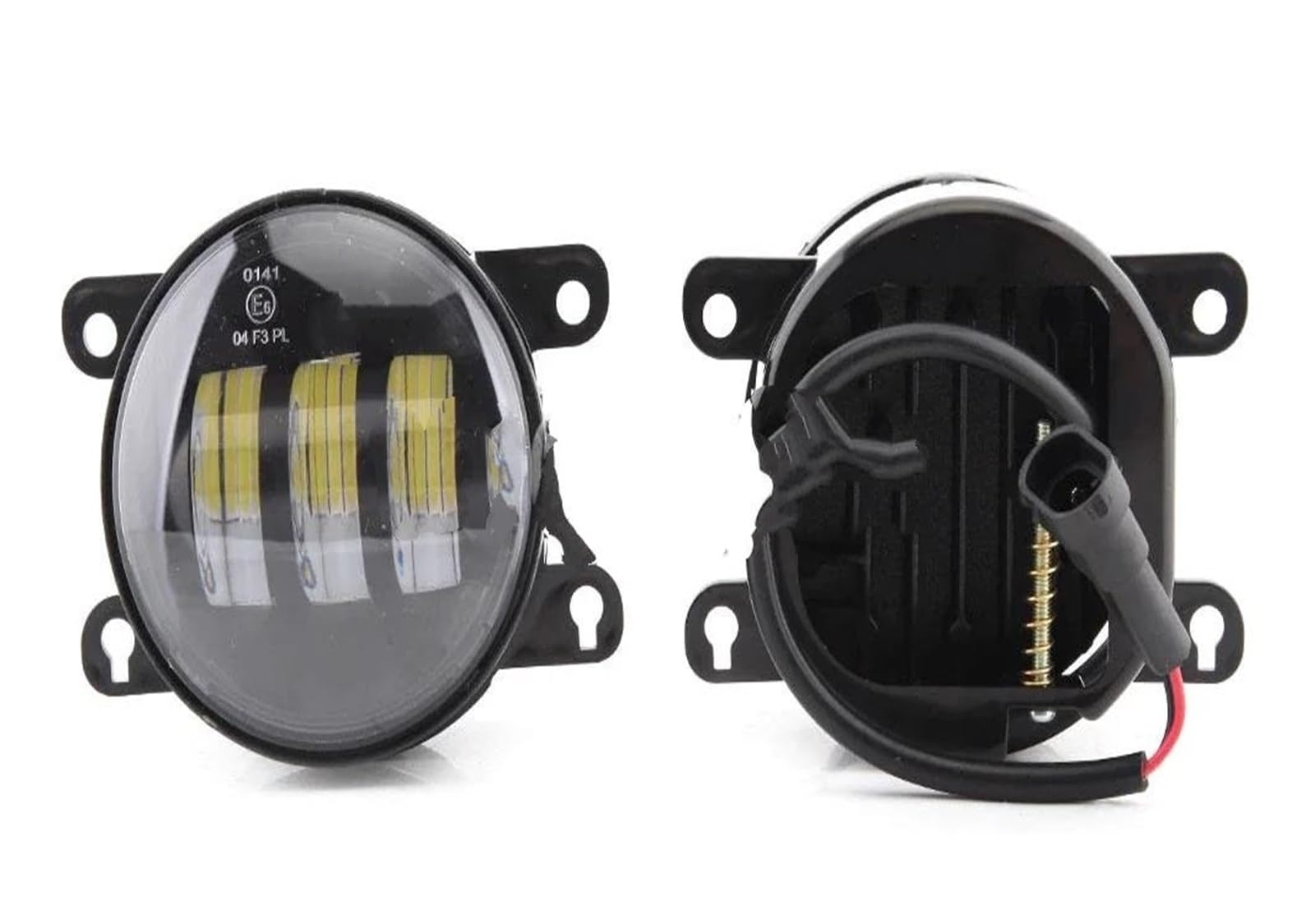 Feu Stop Phares antibrouillard pour Ford pour Focus pour MK7 pour MK2 pour MK3 pour Fusion Phares antibrouillard à LED Accessoires de voiture(Aluminum material A)